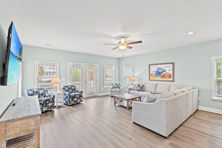 Furnished interior view inside a new home in , Surfside Beach (Image 7).