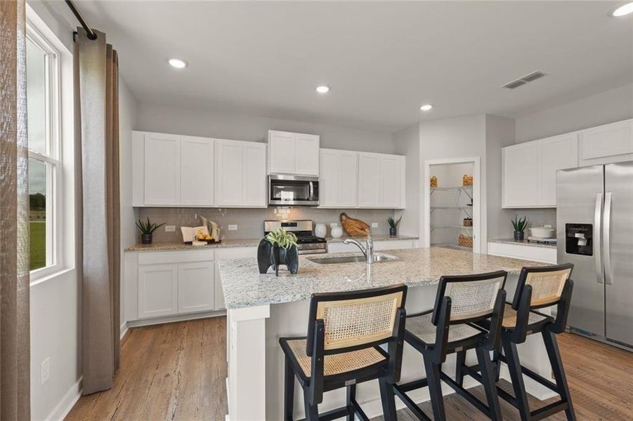 Furnished interior view inside a new home in Oak Grove Glen, Snellville (Image 5).