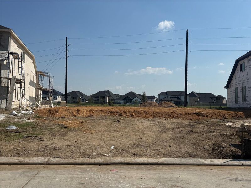Site preparation for new homesites in Pomona 60', Manvel (Image 4).