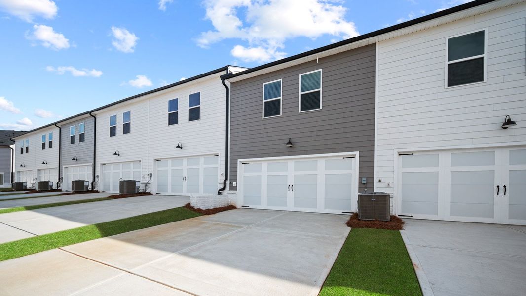 Exterior details and patio area of a home in Echo Glen, Stockbridge (Image 3).