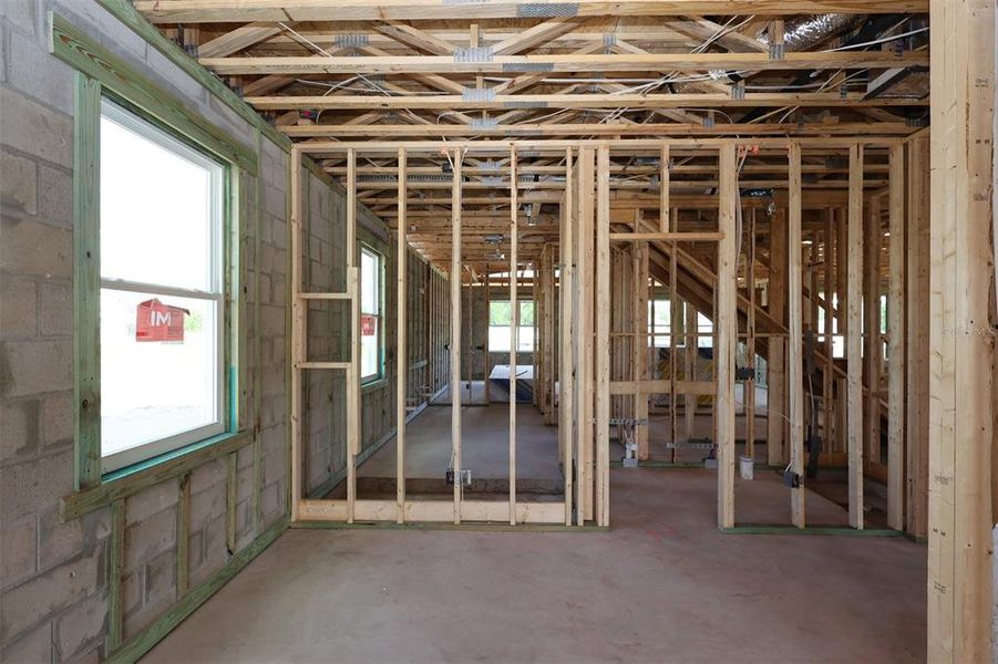 In-progress construction of a new home in Bay Lake Farms, St. Cloud, FL (Image 12).