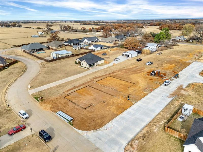 Site preparation for new homesites in , Tolar (Image 4).