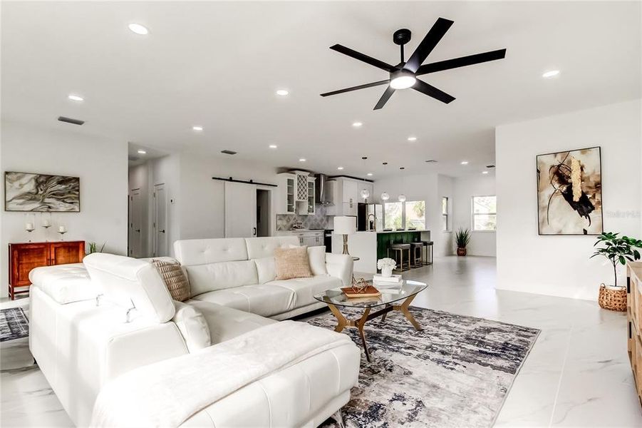 Furnished interior view inside a new home in , New Port Richey (Image 8).