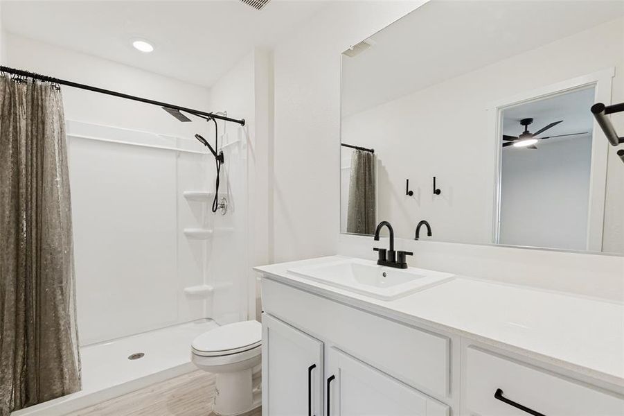 Furnished interior view inside a new home in Tillage Farms, Princeton (Image 15).