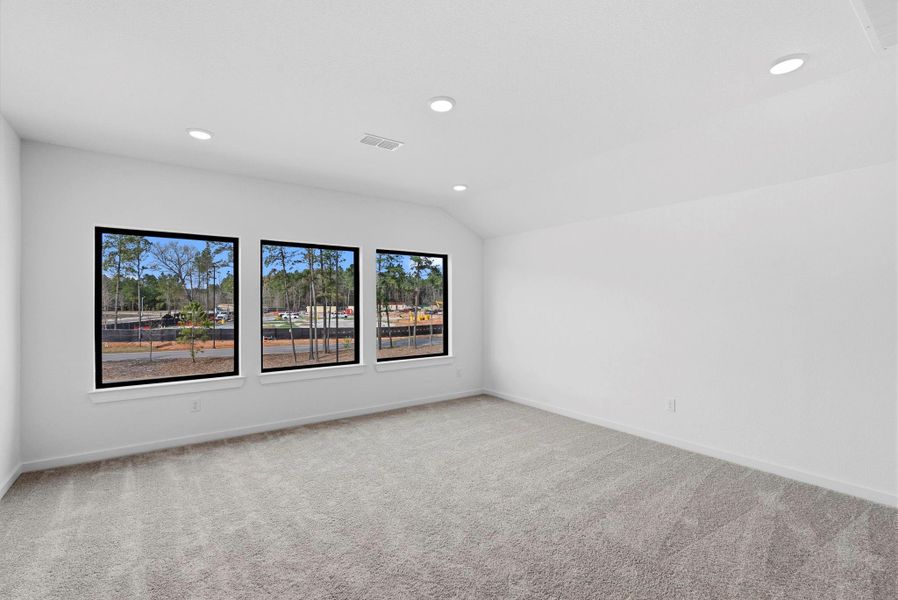upstairs game-room