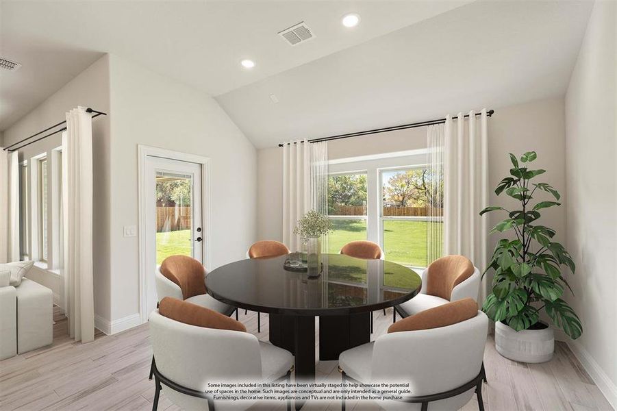 Furnished interior view inside a new home in Crystal Lake Estates, Red Oak (Image 14). Furnished interior view inside a new home in Crystal Lake Estates, Red Oak (Image 14).