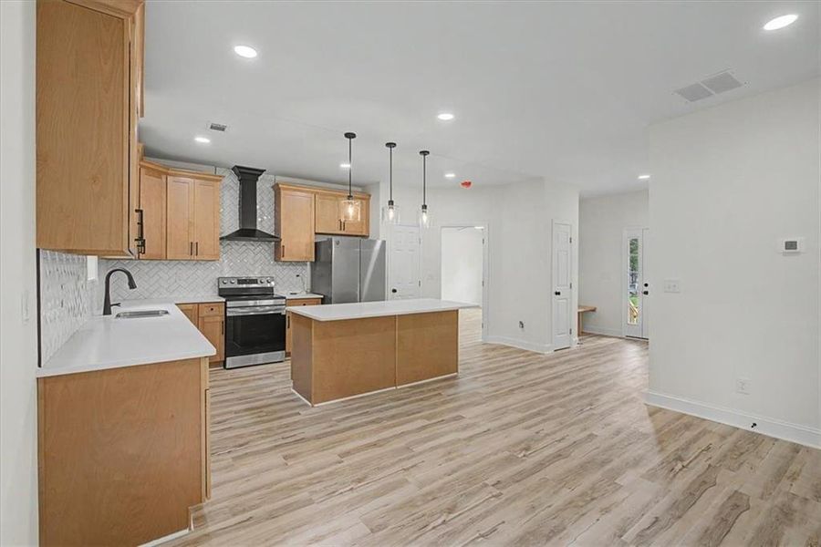 Furnished interior view inside a new home in , Forest Park (Image 8). Furnished interior view inside a new home in , Forest Park (Image 8).