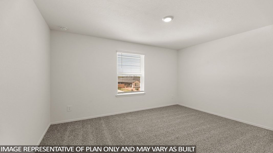 Representative unfurnished interior of a home built from the Naples by D.R. Horton in Mill Creek, Magnolia (Image 18).