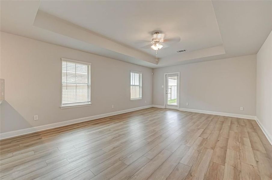 Spacious, unfurnished interior of a new home in Parkland Place, Pace (Image 13).