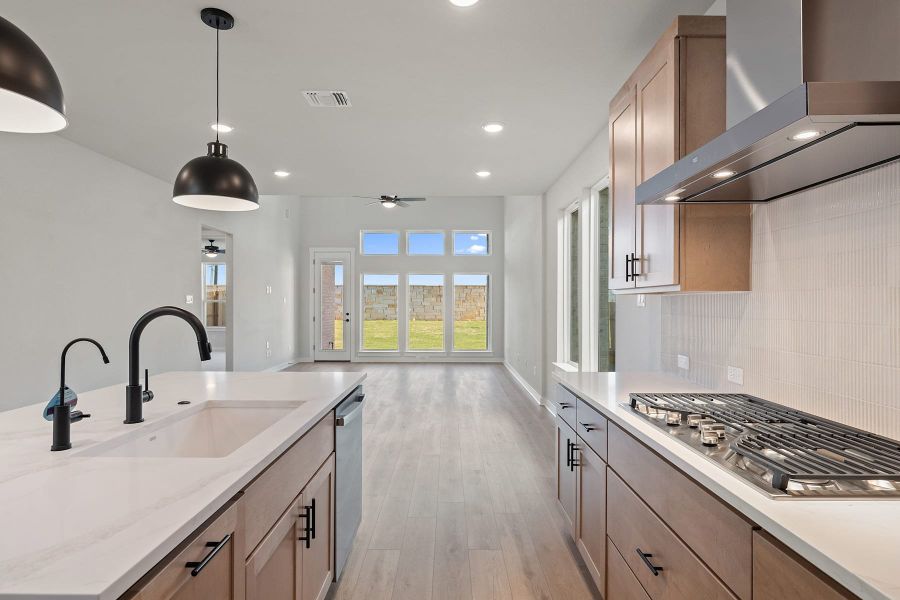 Furnished interior view inside a new home in Flora, Hutto (Image 9).