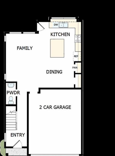 1st Floor - The success of a floorplan is the way you can move through it…You’ll be amazed at how well this home lives…We call it traffic patterns.