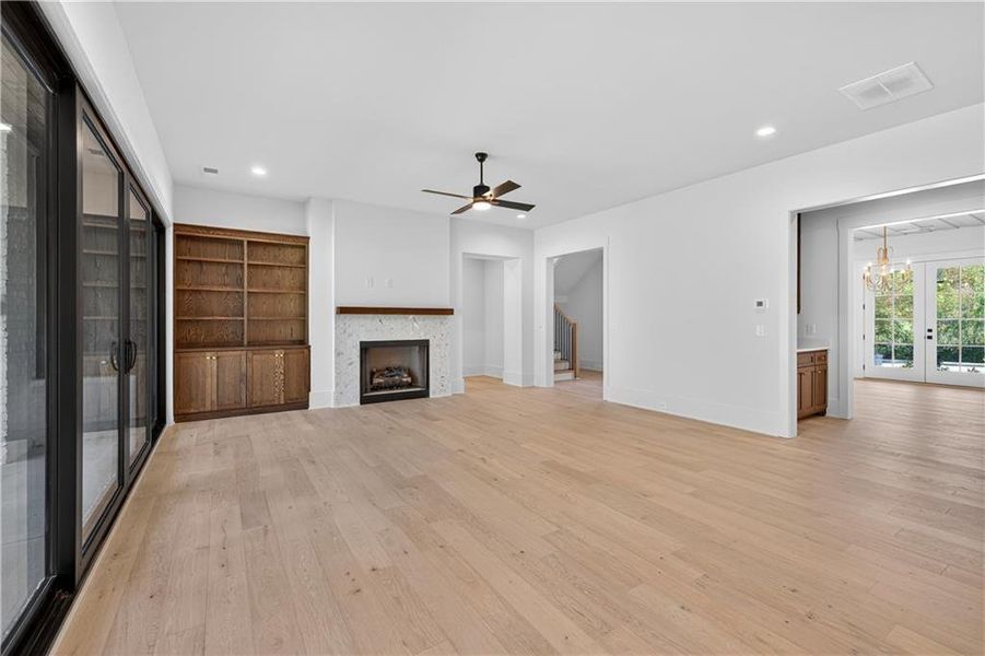 Spacious, unfurnished interior of a new home in Town Farms, Peachtree Corners (Image 22).