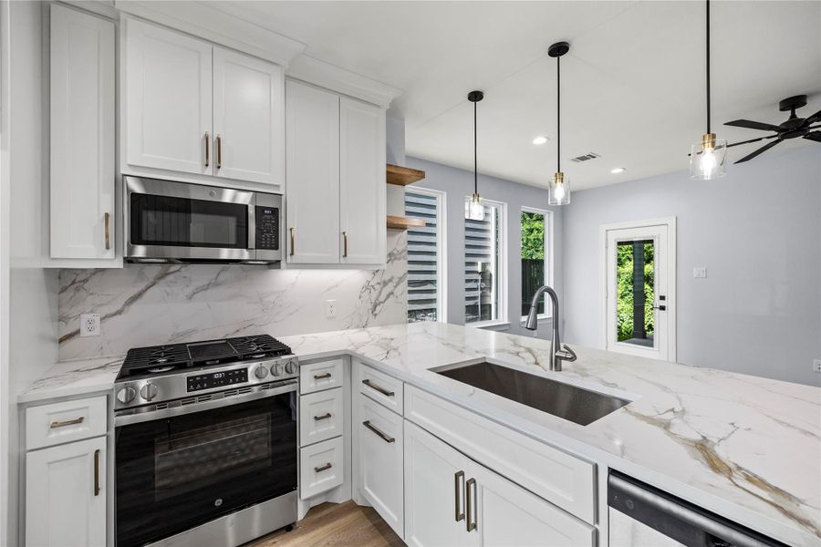 Furnished interior view inside a new home in , Montgomery (Image 7).