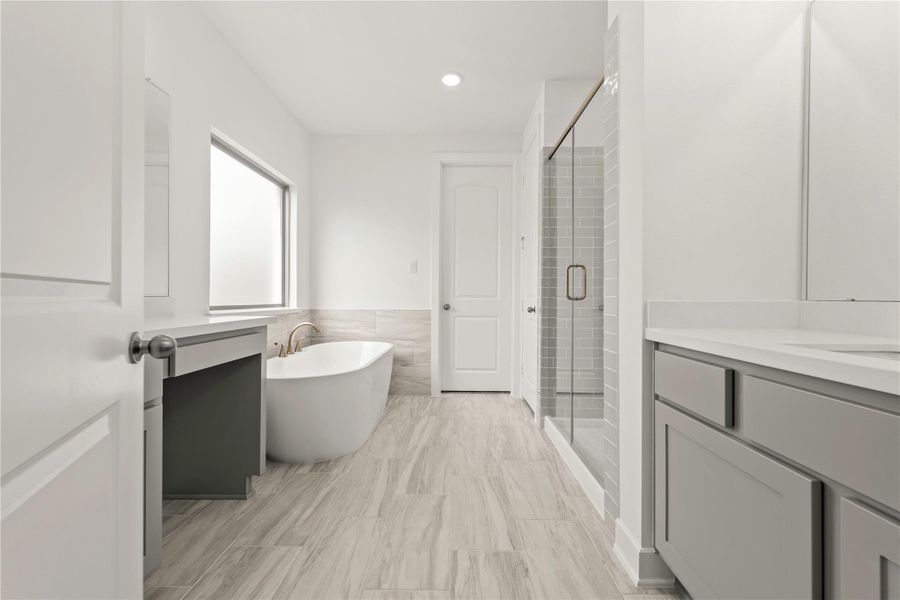 Furnished interior view inside a new home in Kresston, Montgomery (Image 9). Furnished interior view inside a new home in Kresston, Montgomery (Image 9).