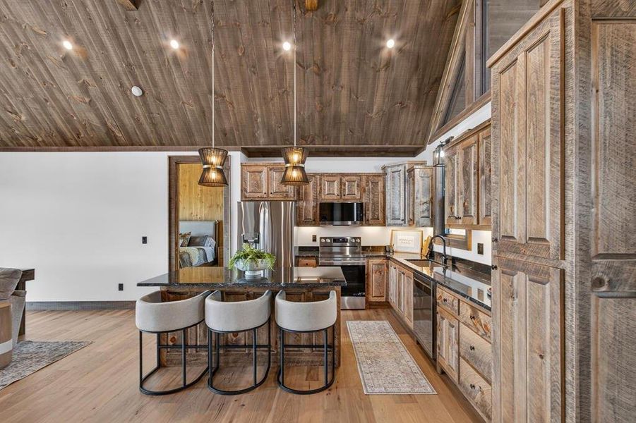 Furnished interior view inside a new home in , Blue Ridge (Image 60).