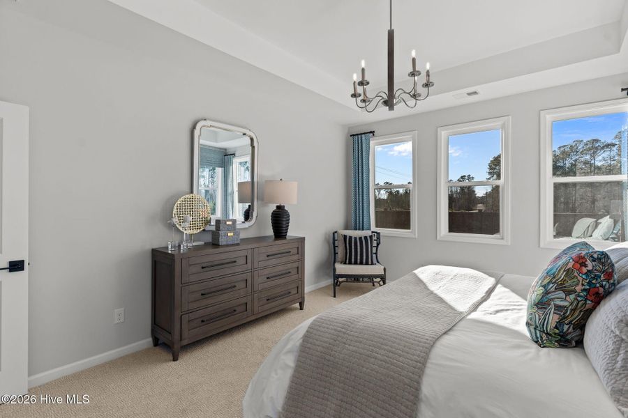 Furnished interior view inside a new home in Terrapin, Leland (Image 42).