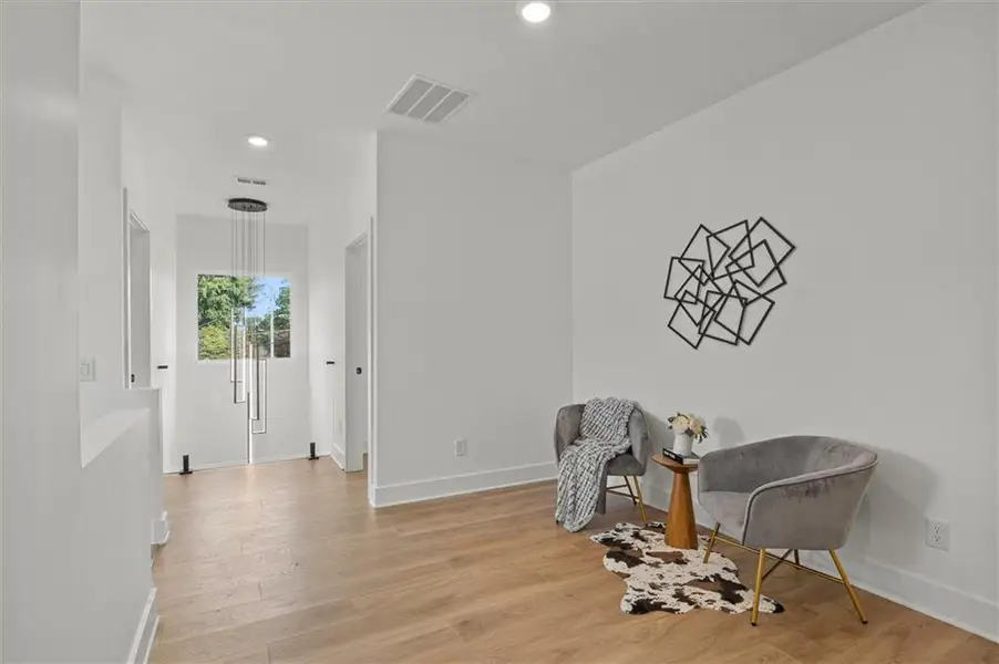 Furnished interior view inside a new home in , Atlanta (Image 13). Furnished interior view inside a new home in , Atlanta (Image 13).