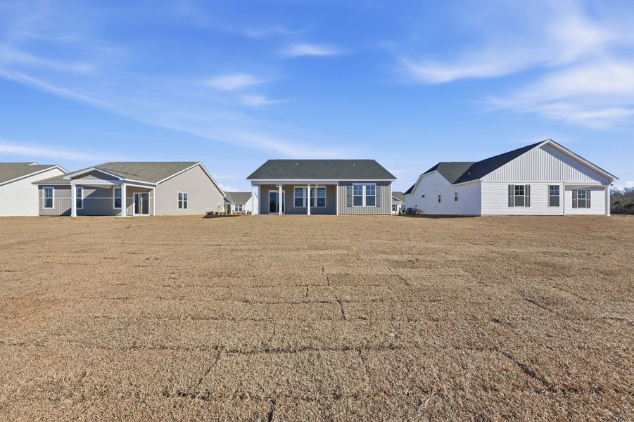 Representative exterior details of a home built from the Bailey II by Great Southern Homes in Oak Hollow, Longs (Image 3).