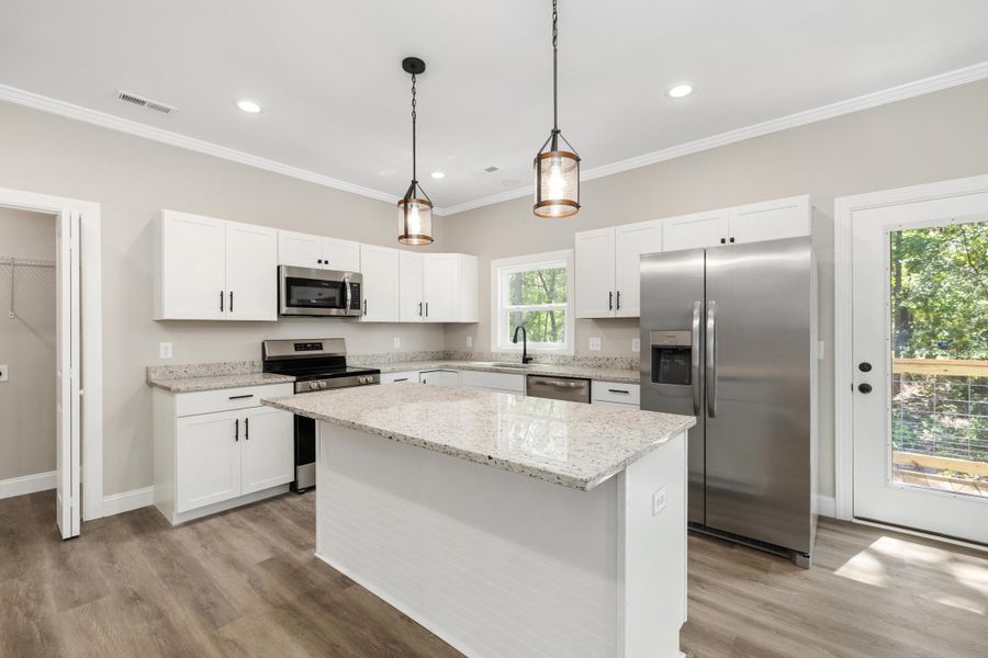 Furnished interior view inside a new home in , Manning (Image 3).