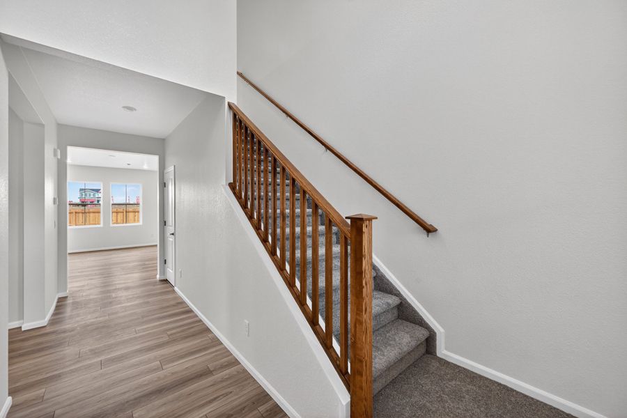 Spacious, unfurnished interior of a new home in Lake Bluff, Greeley (Image 20). Spacious, unfurnished interior of a new home in Lake Bluff, Greeley (Image 20).