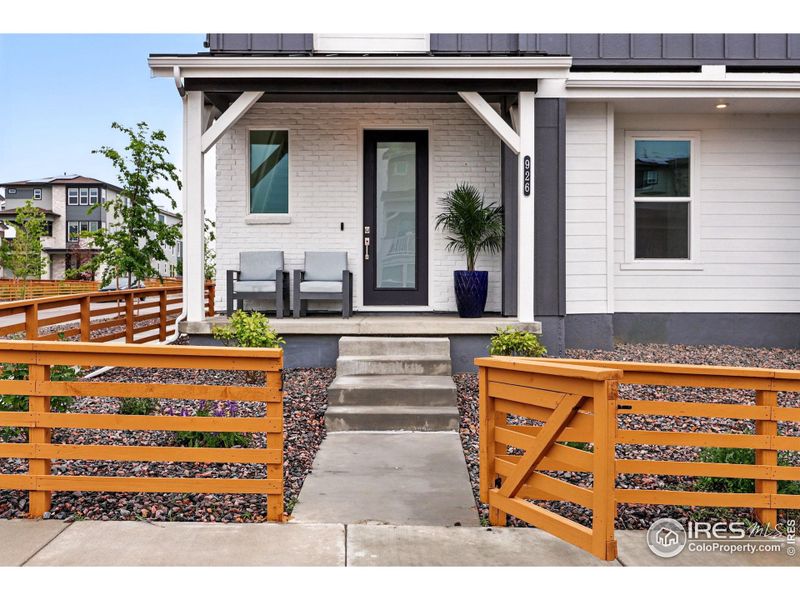 Front exterior of a new home in Silo: The Skyline Collection, Lafayette, CO, highlighting curb appeal (Image 2).