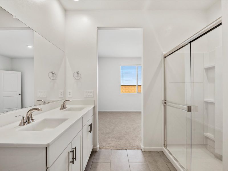 Furnished interior view inside a new home in Summerstone II, Marana (Image 6). Furnished interior view inside a new home in Summerstone II, Marana (Image 6).