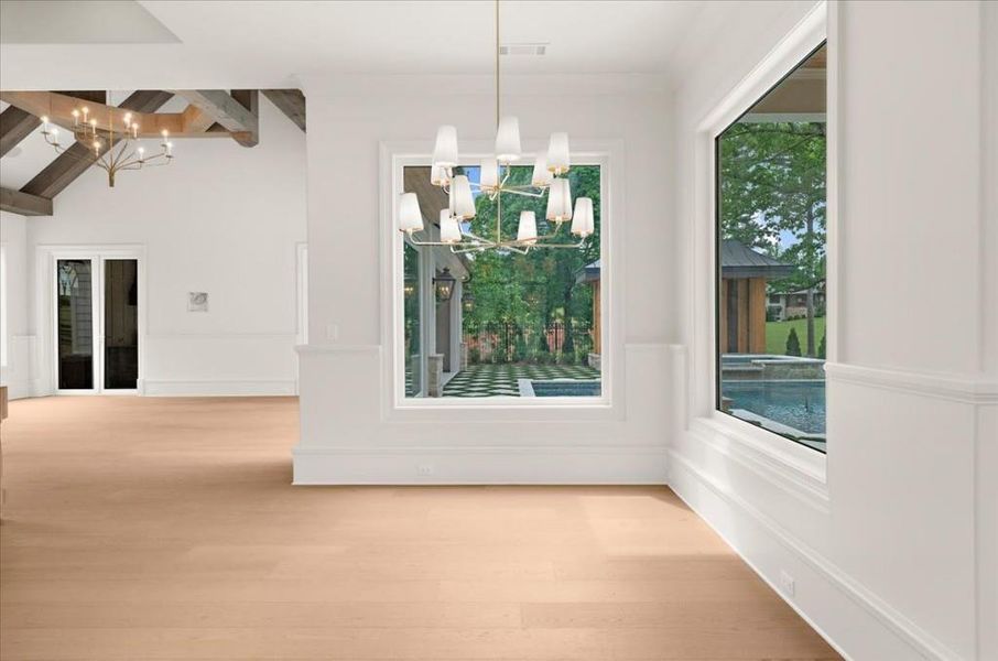 Spacious, unfurnished interior of a new home in , Canton (Image 70).