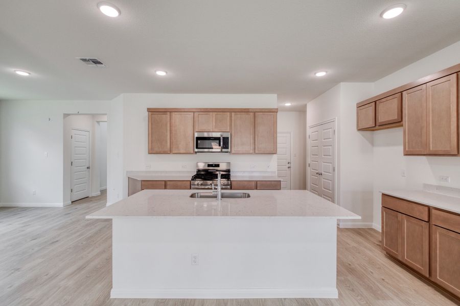 Furnished interior view inside a new home in Trinity Ranch, Elgin (Image 7).