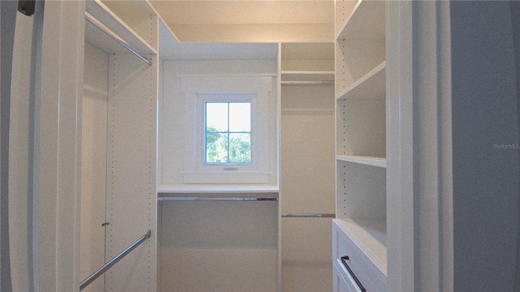 One of two Primary Closets