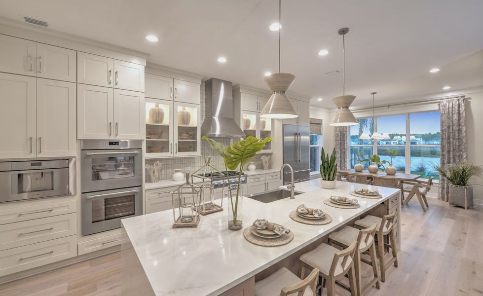Furnished interior view inside a new home in Middlebourne, St. Johns (Image 5).