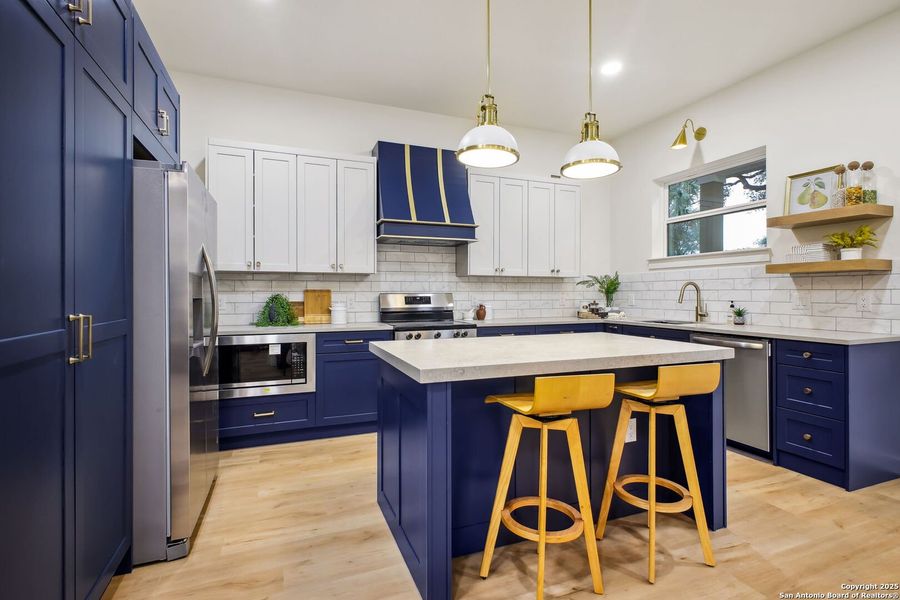Furnished interior view inside a new home in , San Antonio (Image 37).