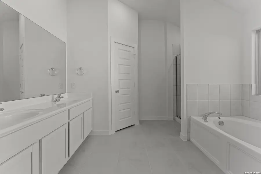 Furnished interior view inside a new home in Vista Gardens, San Antonio (Image 4).