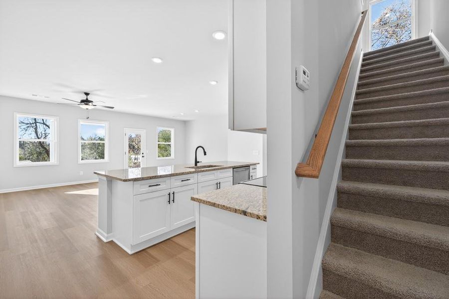 Furnished interior view inside a new home in , Commerce (Image 5).