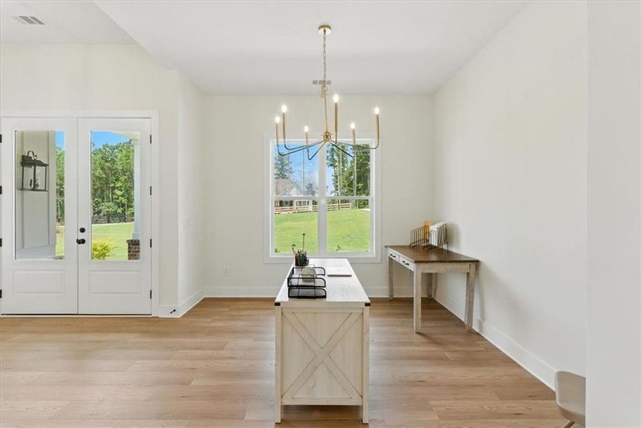 Furnished interior view inside a new home in , Waleska (Image 11).