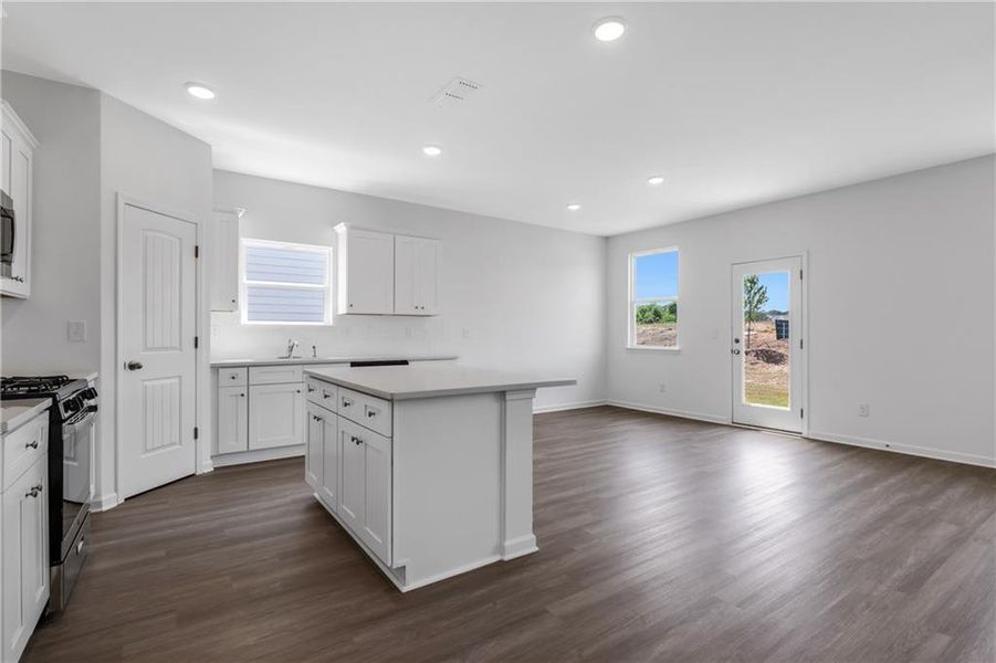 Furnished interior view inside a new home in Three Rivers, Rome (Image 9).