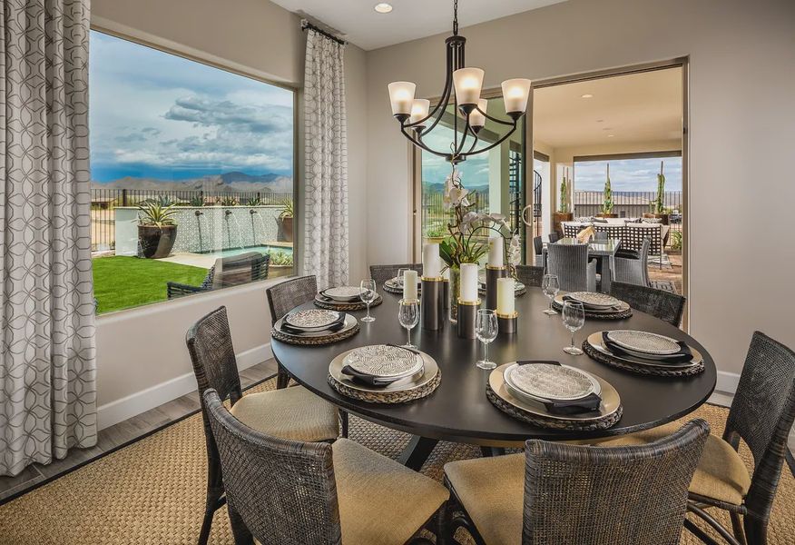 Brasada Model Dining Room - 5 of 11 Brasada Model Dining Room - 5 of 11