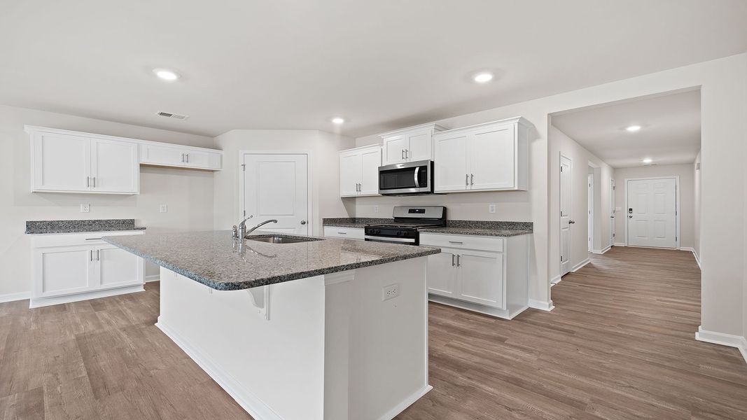 Furnished interior view inside a new home in Harrier Point, Woodruff (Image 9).