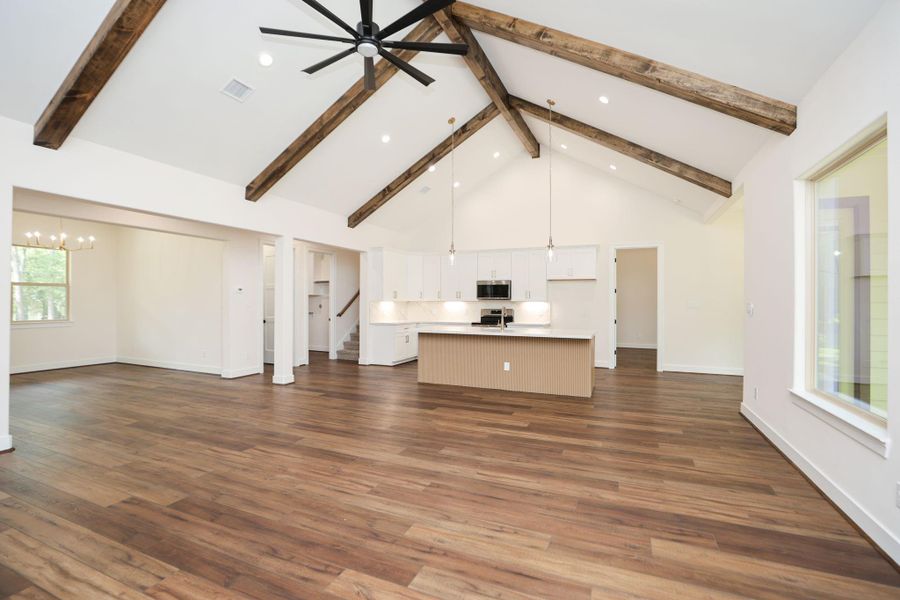 Spacious, unfurnished interior of a new home in , Magnolia (Image 35).