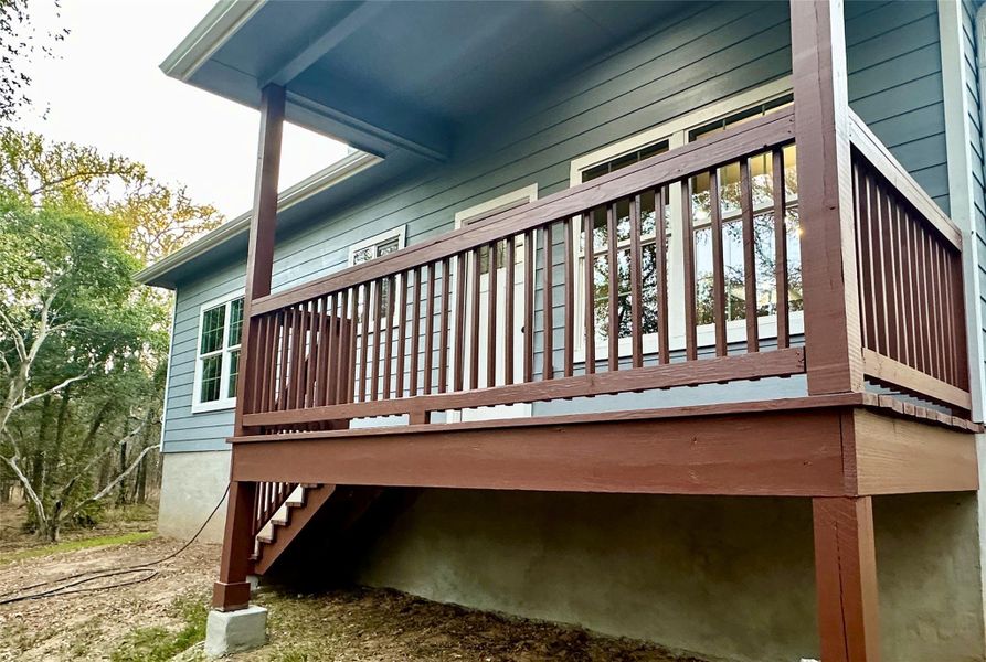 Exterior details and patio area of a home in , Bastrop (Image 2). Exterior details and patio area of a home in , Bastrop (Image 2).