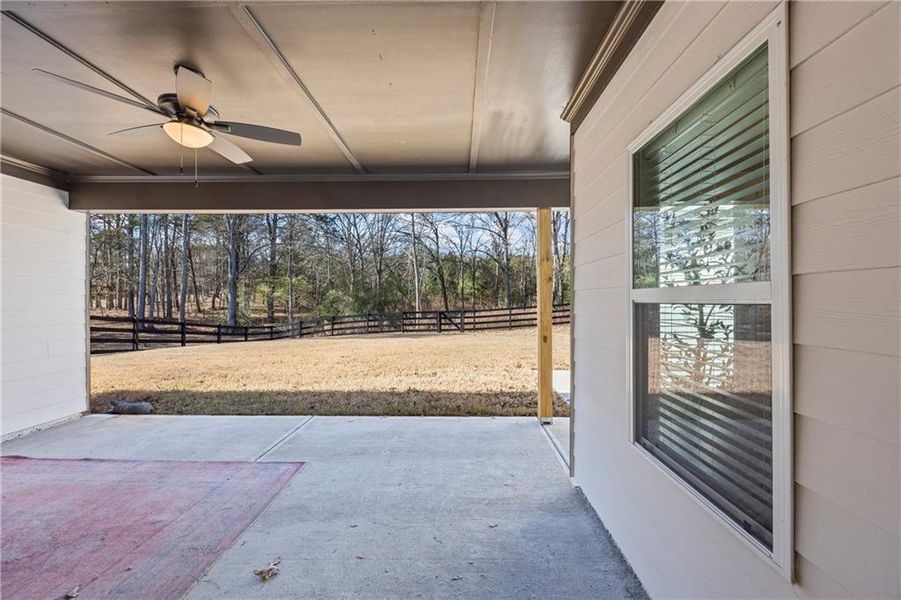 Exterior details and patio area of a home in , Monroe (Image 3).