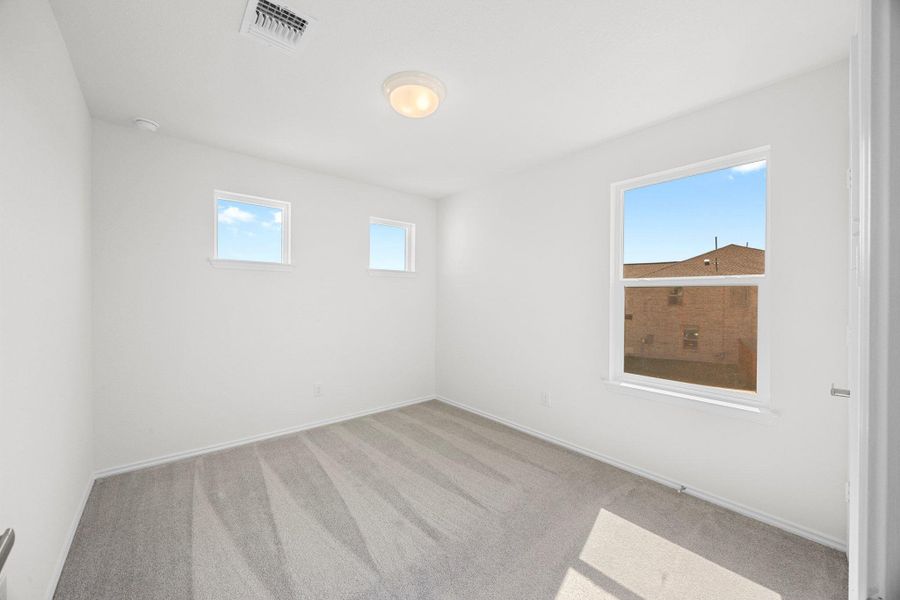 Spacious, unfurnished interior of a new home in Salerno - Heritage Collection, Round Rock (Image 20). Spacious, unfurnished interior of a new home in Salerno - Heritage Collection, Round Rock (Image 20).
