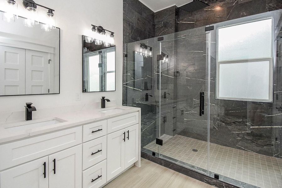 Furnished interior view inside a new home in , Houston (Image 11).