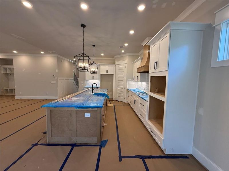 In-progress construction of a new home in , Pendergrass, GA (Image 41).