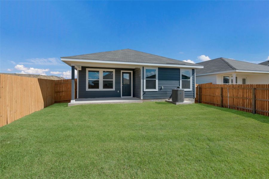 Exterior details and patio area of a home in Durango, Mustang Ridge (Image 4).