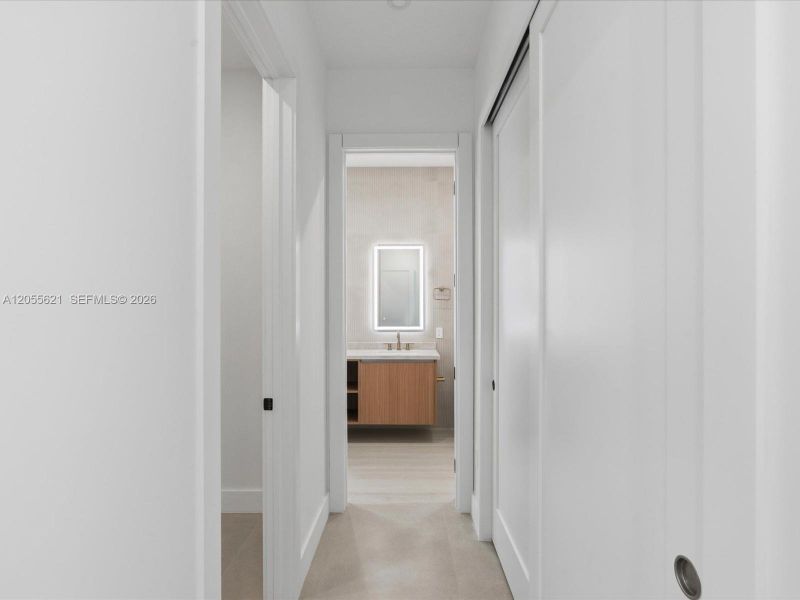 Spacious, unfurnished interior of a new home in , Miami (Image 45). Spacious, unfurnished interior of a new home in , Miami (Image 45).