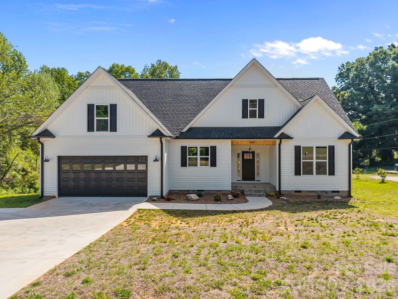 Front exterior of a new home in , Salisbury, NC, highlighting curb appeal (Image 22).