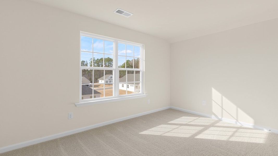 Spacious, unfurnished interior of a new home in The Villas at Galvins Ridge, Sanford (Image 21).