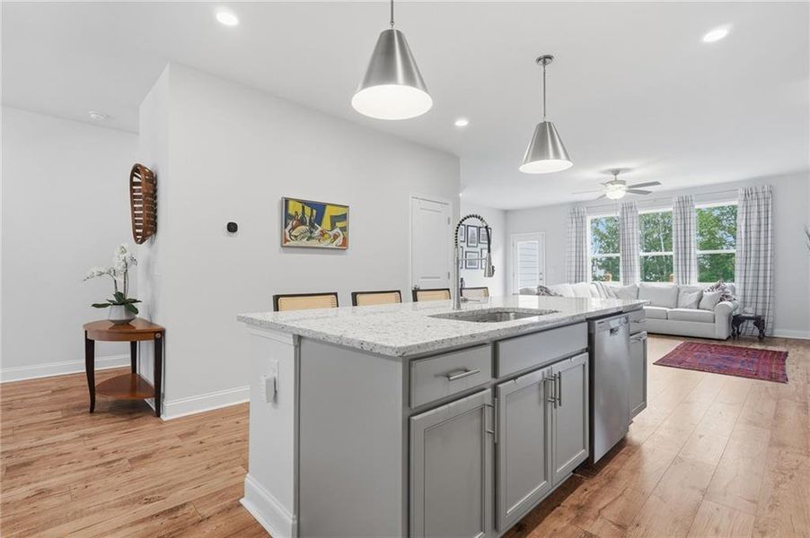 Furnished interior view inside a new home in , Sugar Hill (Image 14).