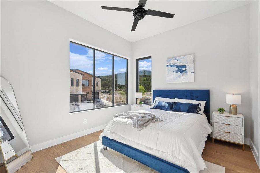 Furnished interior view inside a new home in , Graford (Image 7).