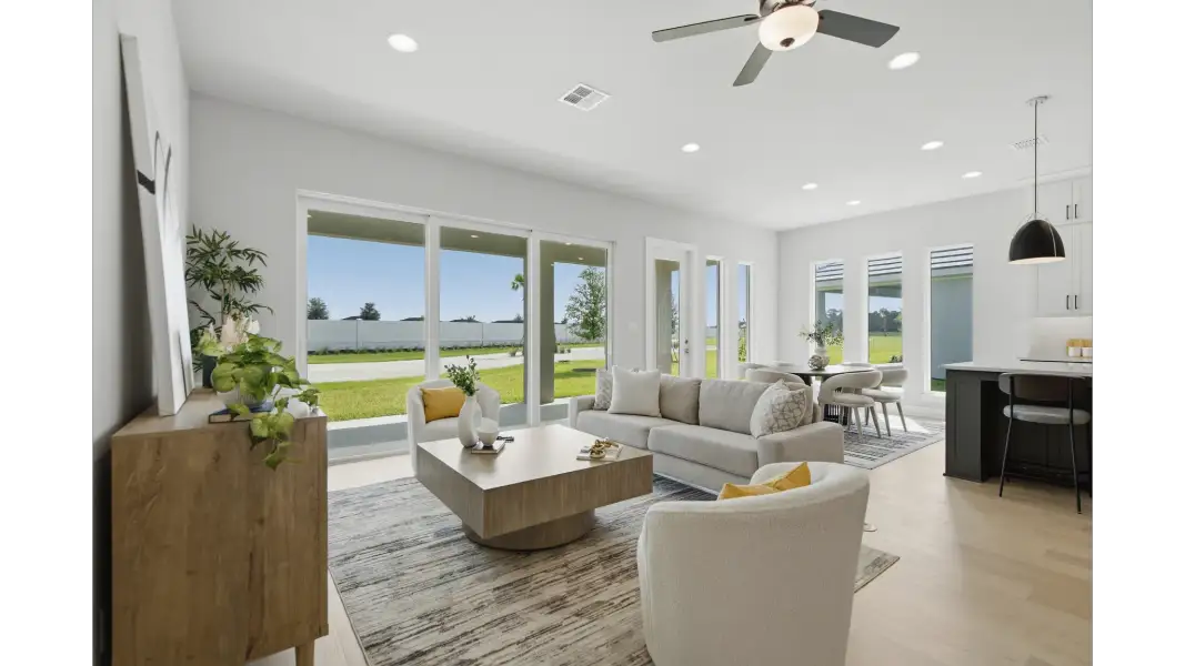 Furnished interior view inside a new home in Southern Hills, Brooksville (Image 4). Furnished interior view inside a new home in Southern Hills, Brooksville (Image 4).